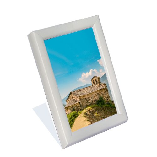 Andorra Bilderrahmen, Weiß, nach maß
