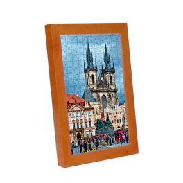 Prag Puzzle Bilderrahmen, Erle