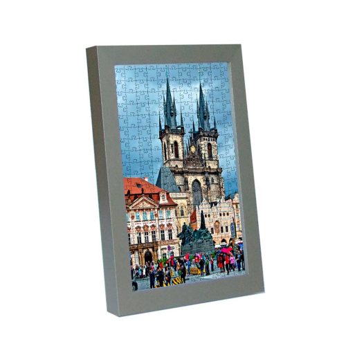 Prag Puzzle Bilderrahmen, Sandfarben