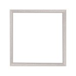 Amsterdam quadratischer Mandala-Bilderrahmen Weiß