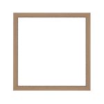 Amsterdam quadratischer Mandala-Bilderrahmen Natur