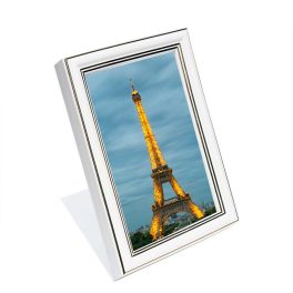 Paris Bilderrahmen gold-weiß-gold 15 x 21 cm