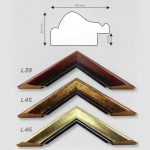 London Bilderrahmen, Silber, A4 
