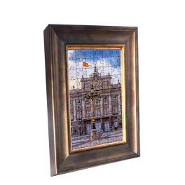 Madrid Puzzle Bilderrahmen, Bronze