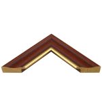 Madrid Bilderrahmen Dunkelbraun A4 cm