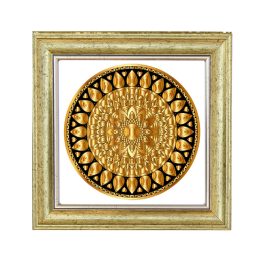 Madrid Mandala Bilderrahmen Gold