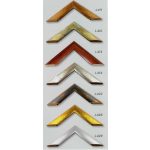 Florenz Bilderrahmen, Antikbraun, nach maß