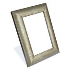 Florenz Bilderrahmen, Antik-Silber, nach maß