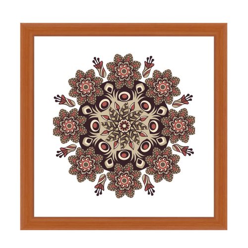 Wien  Mandala Bilderrahmen Kirsche