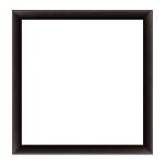 Wien  Mandala Bilderrahmen Schwarz