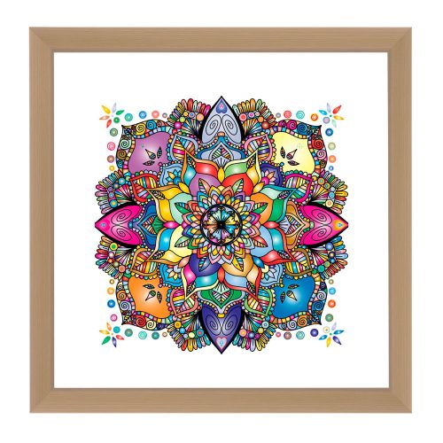 Wien  Mandala Bilderrahmen Natur