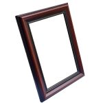 London Bilderrahmen, Dunkelbraun, nach maß